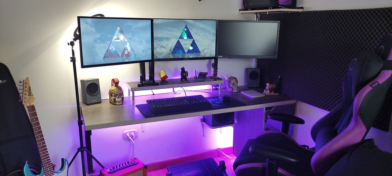 Escritorio Gaming RGB