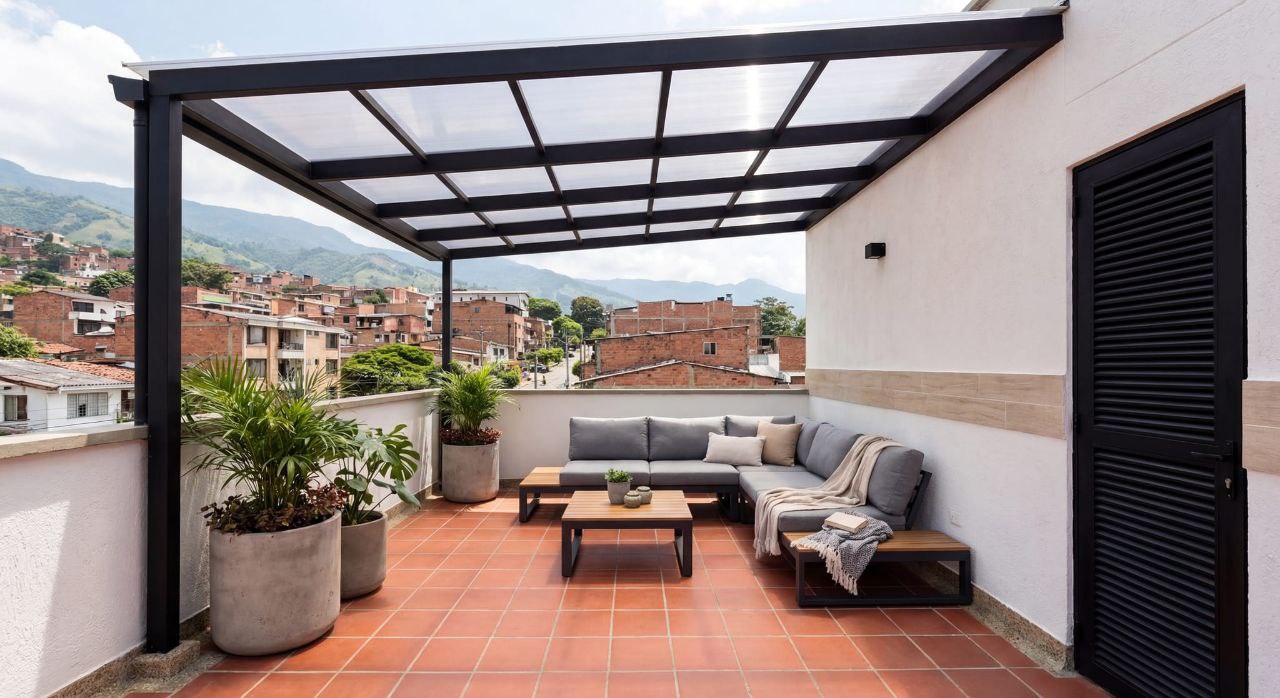 Pérgola - Terraza Amoblada